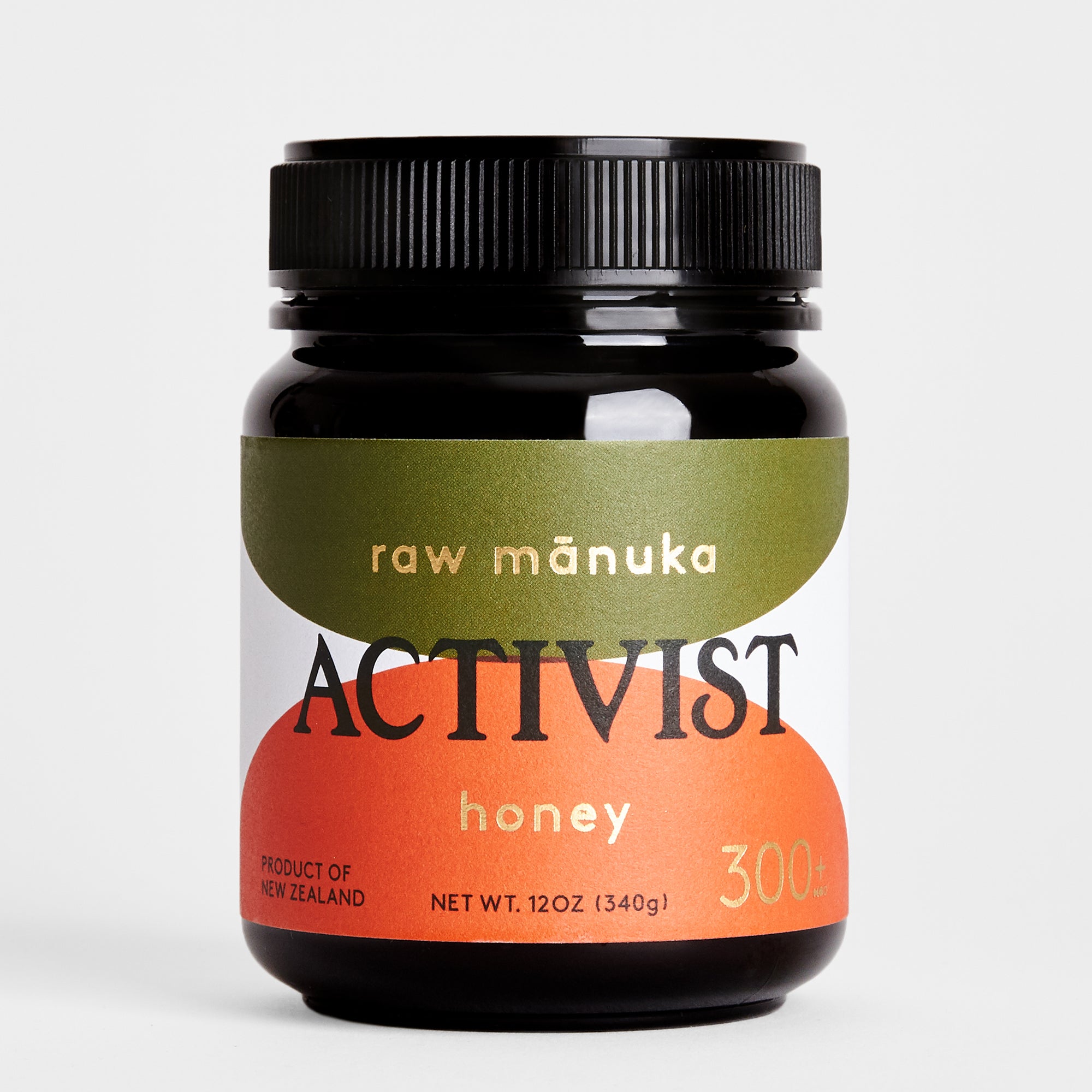 raw mānuka honey 300+MGO 340g