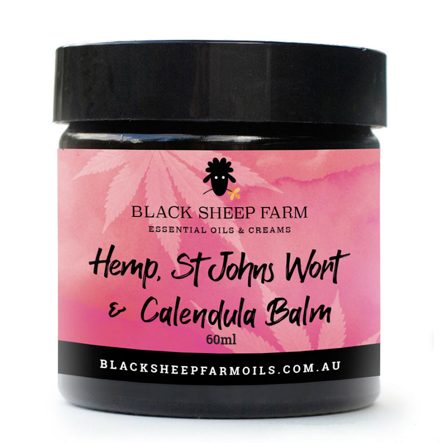 hemp, st john's wort and calendula balm 60ml